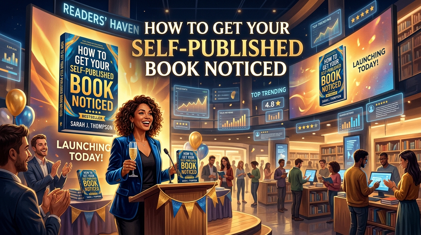 How To Get Your Self Published Book Noticed