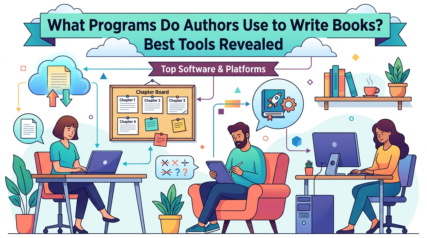 What Programs Do Authors Use to Write Books? Best Tools Revealed