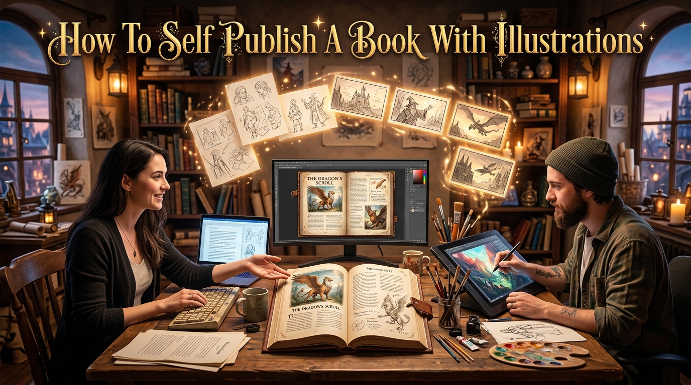 How To Self Publish A Book With Illustrations