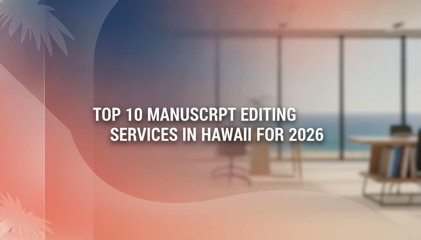 Top 10 Manuscript Editing Services in Hawaii for 2026