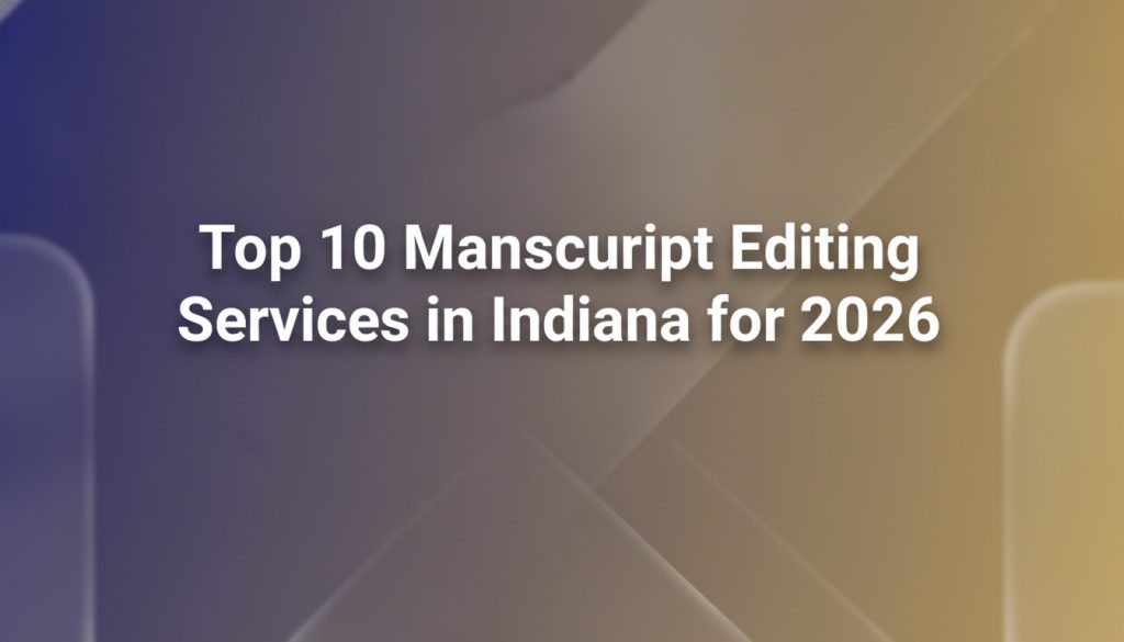 Top 10 Manuscript Editing Services in Indiana for 2026