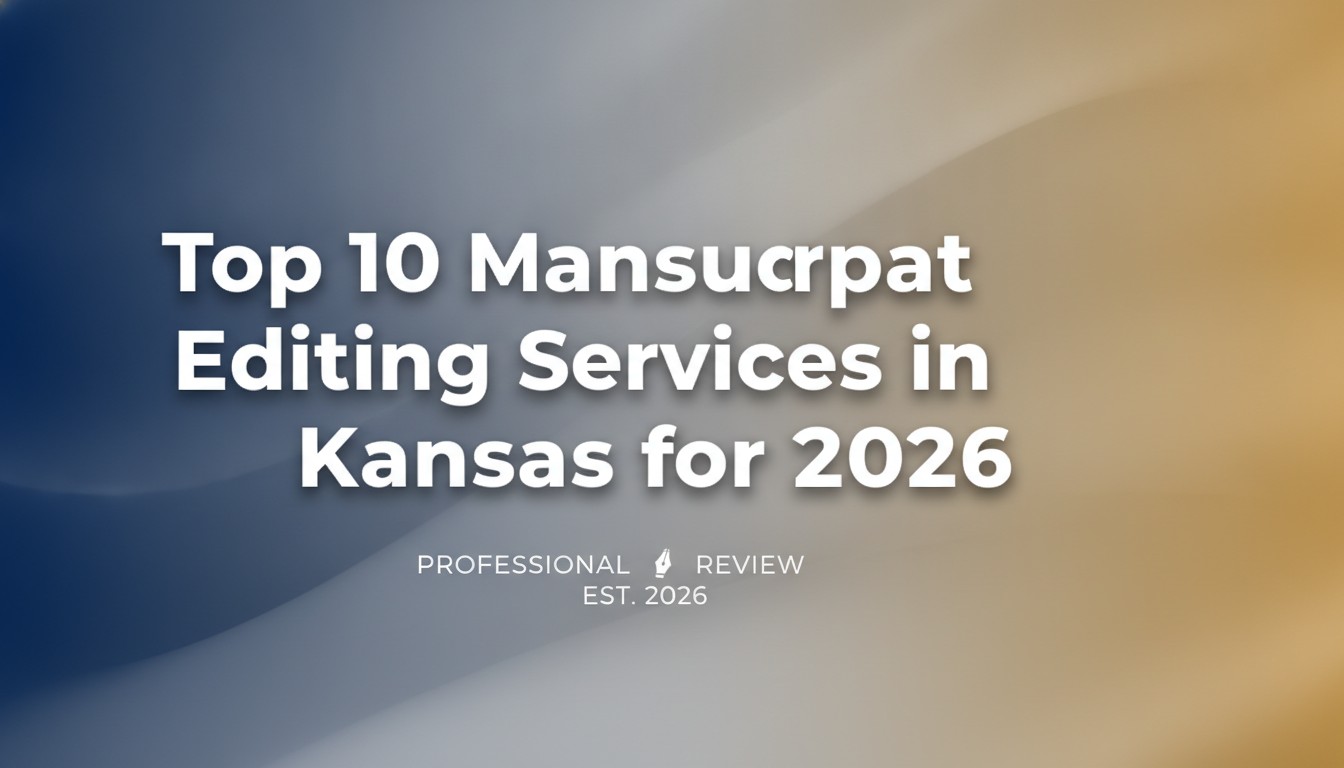 Top 10 Manuscript Editing Services in Kansas for 2026