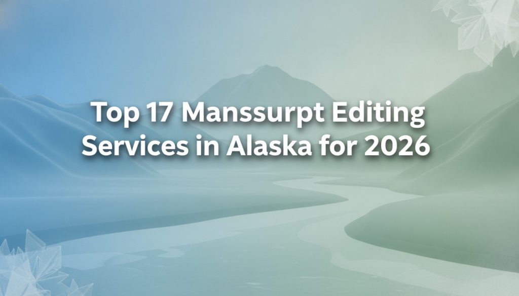 Top 17 Manuscript Editing Services in Alaska for 2026